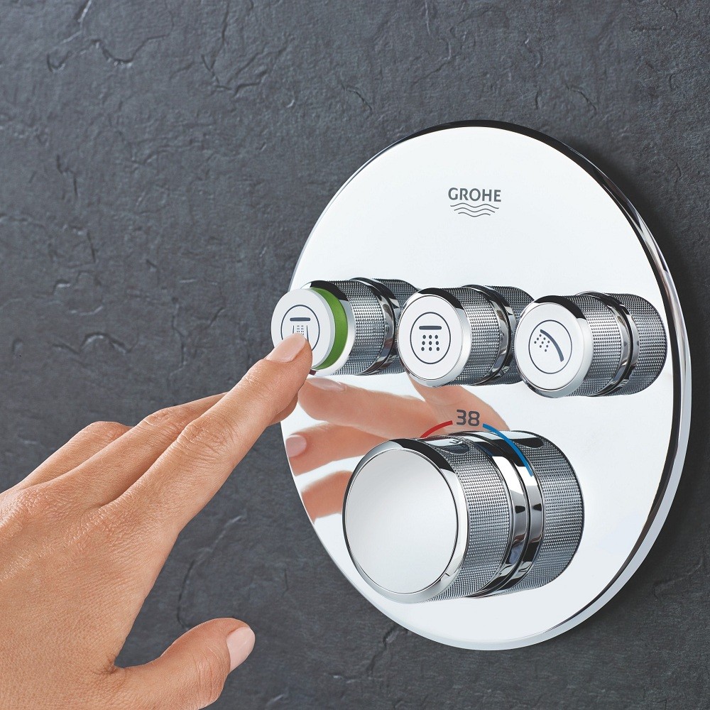 Внешняя часть термостата Grohe Grohtherm SmartControl 29121000