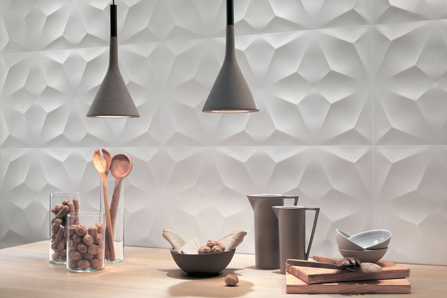 Керамогранит Atlas Concorde 3D Wall Design Diamond White Matt 800х400 мм