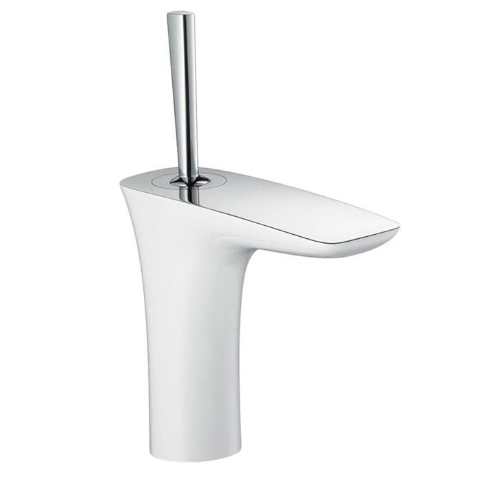 Смеситель для раковины Hansgrohe PuraVida 110 15070400 Белый