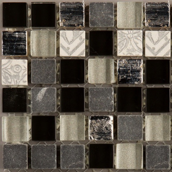 Мозаика из стекла, мрамора и агломерата Natural Inka BDA-1503