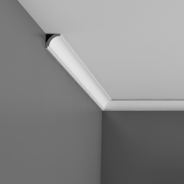 Карниз потолочный из дюрополимера Orac Decor Axxent CX115 2000х29х30 мм