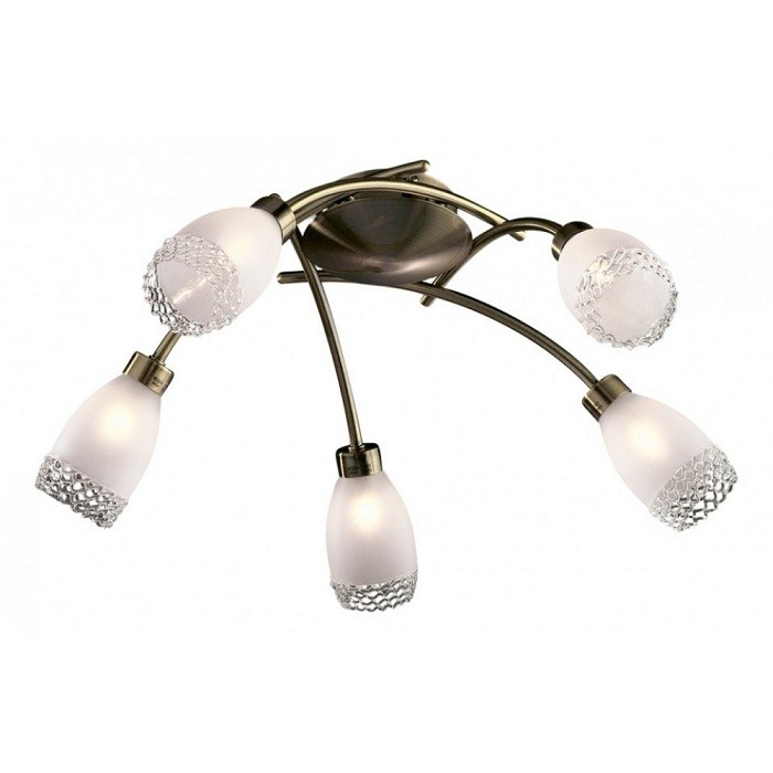 Люстра потолочная Odeon Light Lerta 1803/5C бронза G9 5х40W 220V
