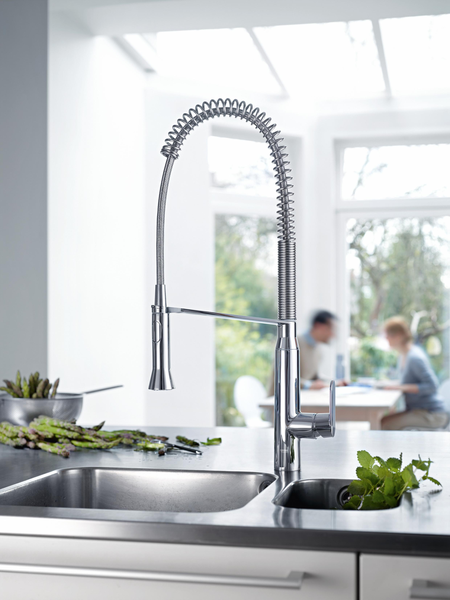 Смеситель для кухни Grohe K7 32950000 профессиональный