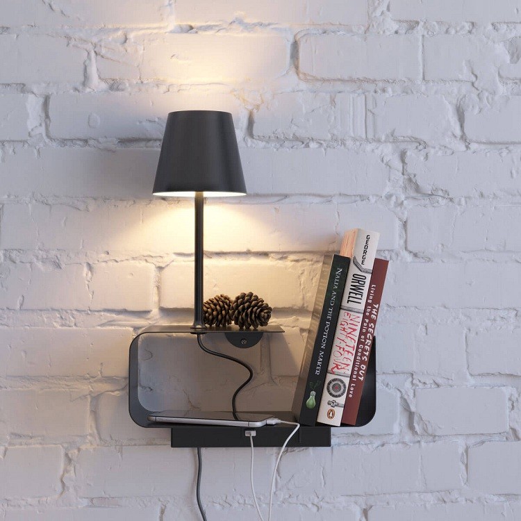 Светильник настенный светодиодный Odeon Light Sven 4162/6WL черный 6W