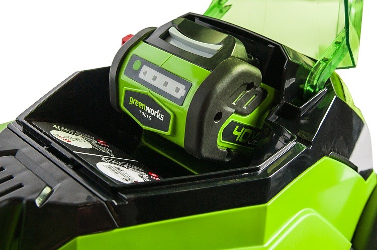 Газонокосилка аккумуляторная Greenworks G40LM41