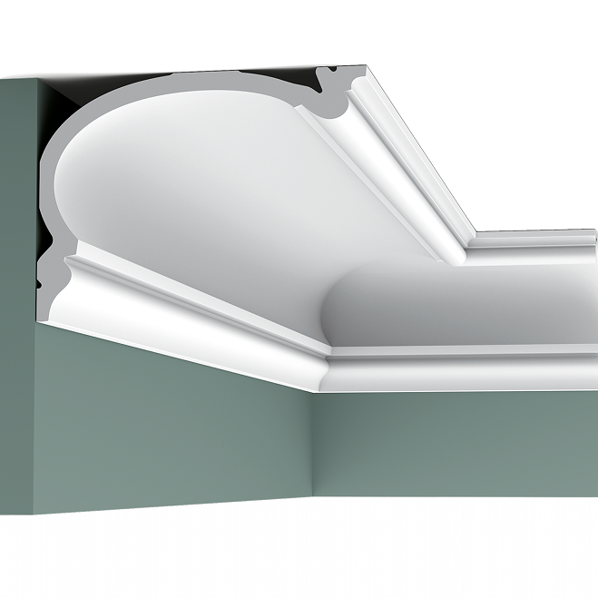 Карниз потолочный полиуретановый Orac Decor Luxxus C342 Heritage L 2000х190х140 мм