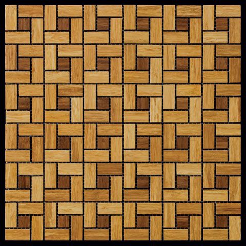 Мозаика из бамбука Natural Bamboo BM-02-H