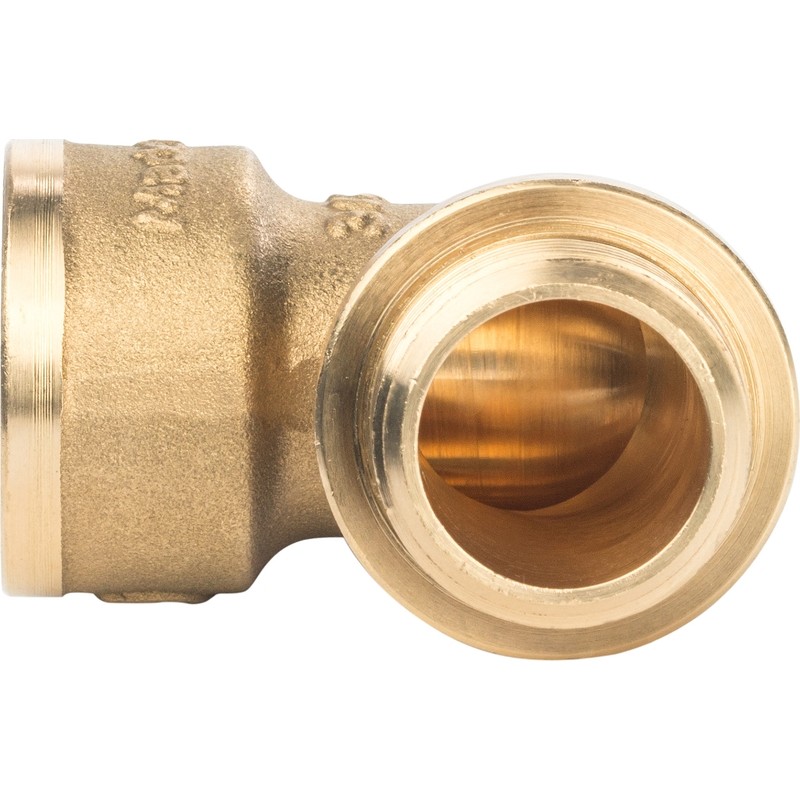 Угольник с упором Stout SFT-0015-000034 3/4 дюйма с внутренней и наружной резьбой