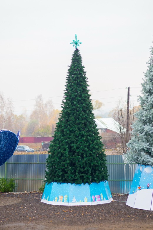 Сосна искусственная уличная Green Trees Альпийская 400 см