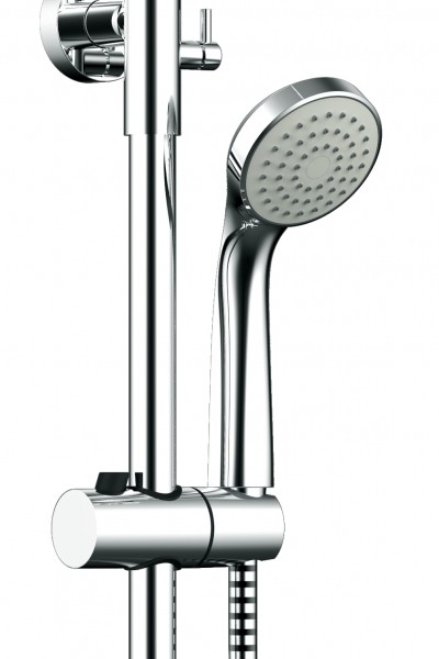 Душевая стойка Bravat Eco F6111147C-A-RUS со смесителем и поворотным изливом