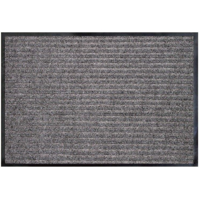 Коврик влаговпитывающий Double Stripe Doormat серый 1200х1800 мм