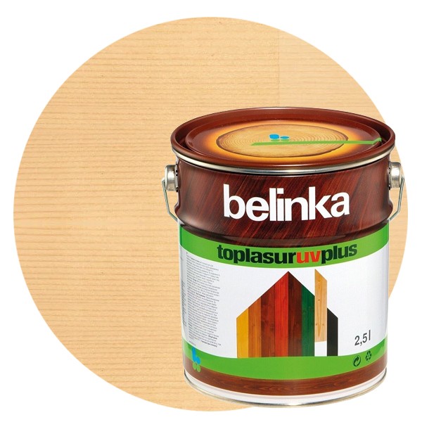 Пропитка для древесины Belinka Toplasur №12 бесцветная 2,5 л