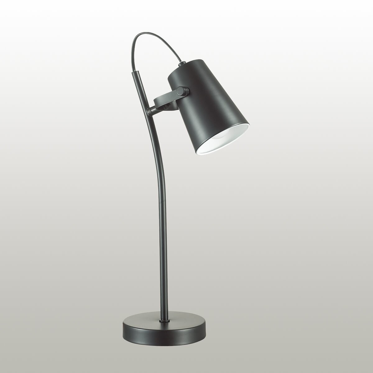 Настольная лампа Lumion Miku 3674/1T черная E14 40W 220V