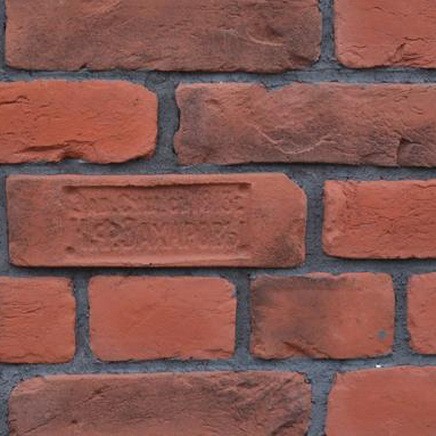 Искусственный камень Imperator Bricks Cтаринная мануфактура ложок красный 
