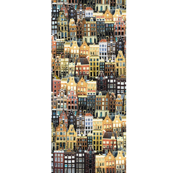 Фотообои виниловые на флизелиновой основе Decocode Амстердамский коллаж 91-0461-WE 0,91х2,11 м