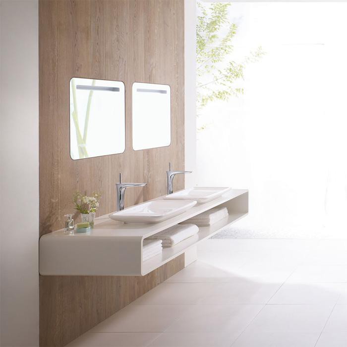 Смеситель для раковины Hansgrohe PuraVida 240 15072400 Белый