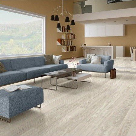 Ламинат Quick Step Eligna U1184 Доска Ясеневая Белая