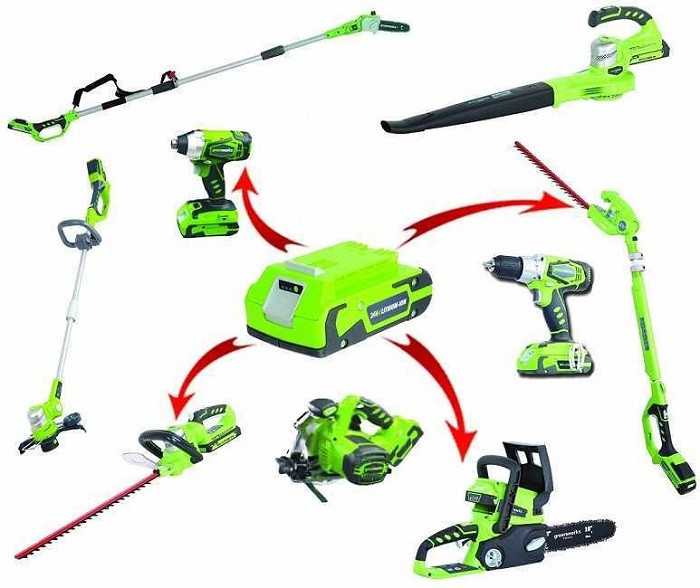 Аккумулятор Greenworks 24V 2 Ah G24B2