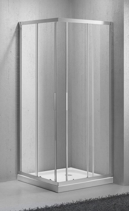 Душевое ограждение BelBagno Sela A-2-95-C-Cr 950x950x1900 мм