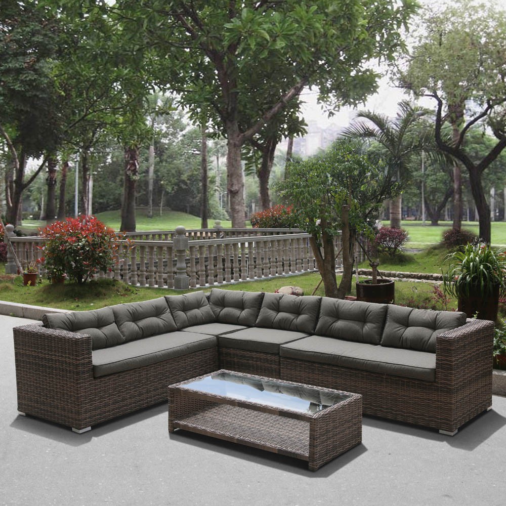 Комплект мебели Афина-Мебель AFM-305B Brown/Grey коричневый