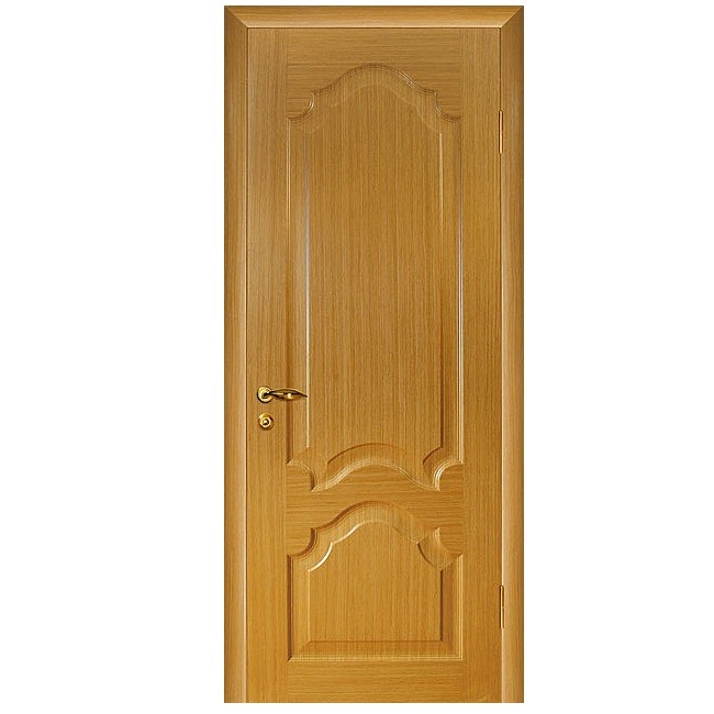 Дверное полотно Мариам Кардинал шпон Светлый дуб глухое 2000х800 мм