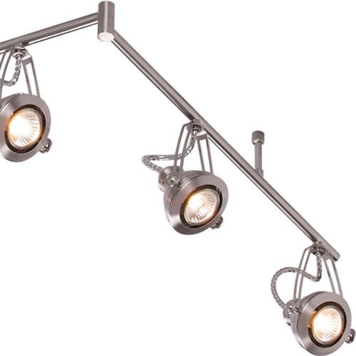 Светильник потолочный Odeon Light Breta 3807/6C глянцевый никель GU10 6х50W 220V