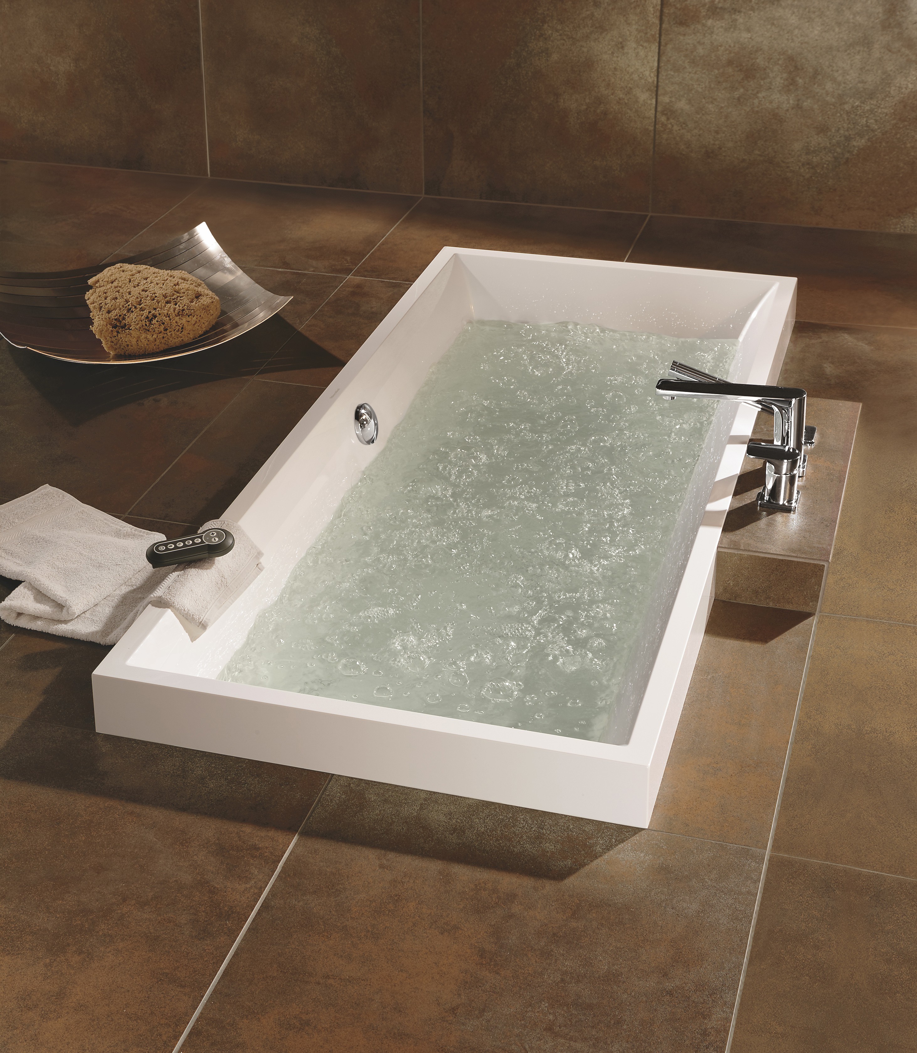 Ванна квариловая Villeroy & Boch Squaro UBQ180SQR2V-01 180х80 см