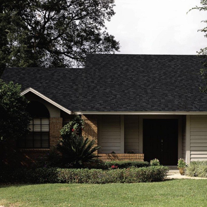 Черепица гибкая CertainTeed Landmark Moire Black