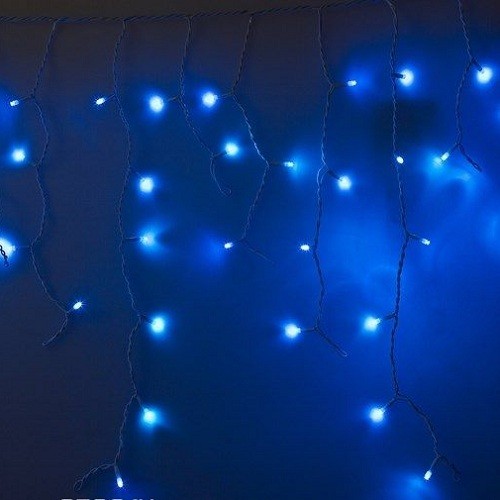 Гирлянда светодиодная Neon-Night 255-033 Айсикл синий свет 240х60 см