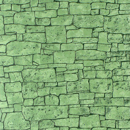 Стеновая панель МДФ Акватон Каньон зеленый с тиснением 2440х1220 мм