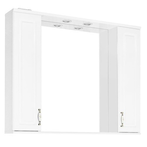 Зеркало-шкаф Style Line Олеандр-2 1000/С белый