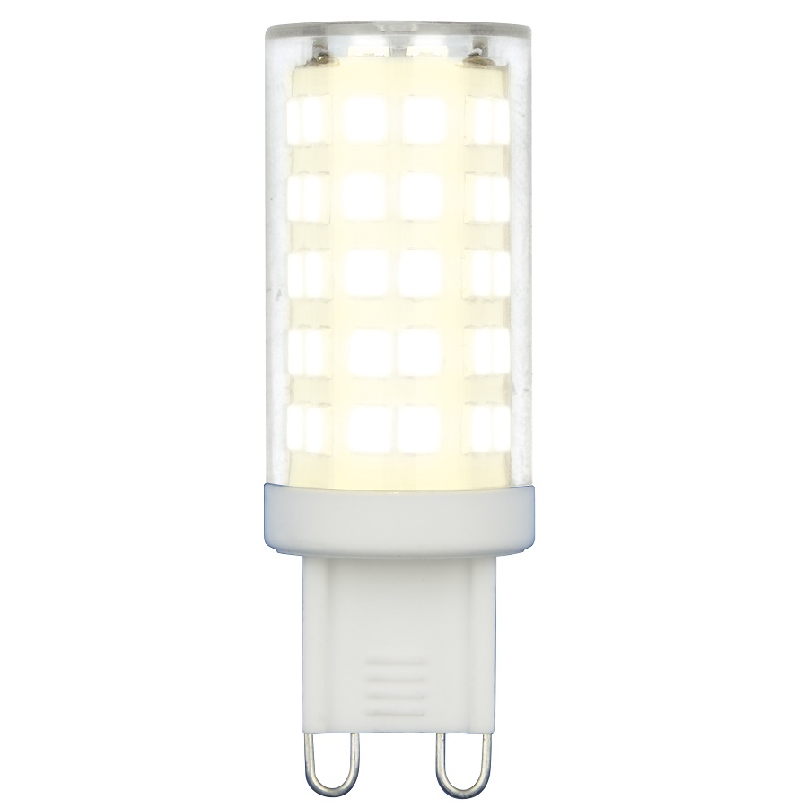 Лампа светодиодная Uniel LED-JCD-9W/4000K/G9/CL GLZ09TR