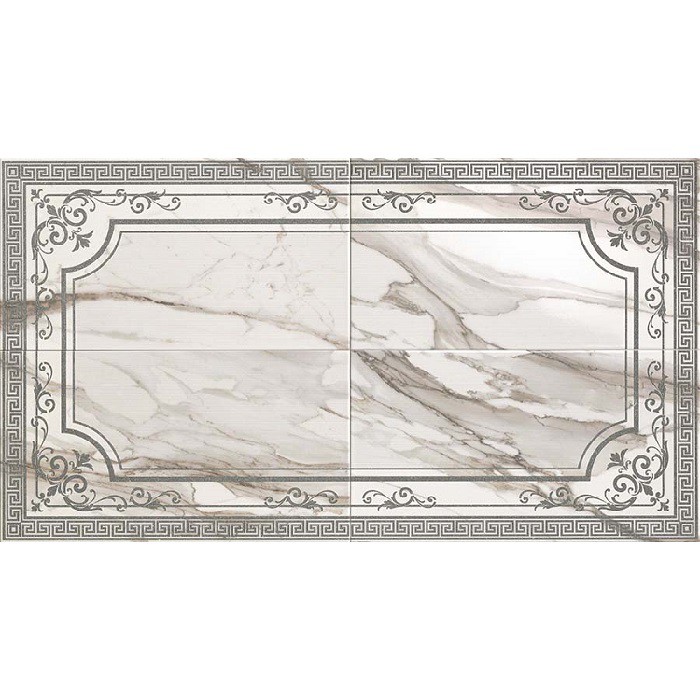 Панно керамическое для стены Atlas Concorde Supernova Marble Calacatta Gold Boiserie C4 1140х630 мм