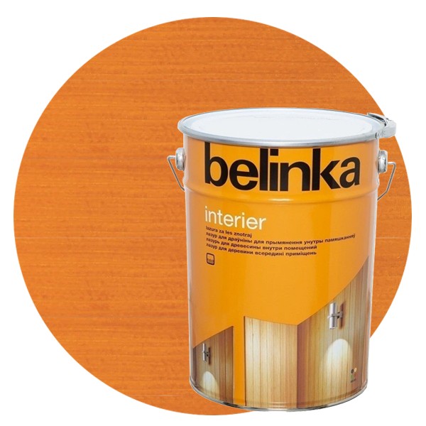Пропитка для древесины Belinka Interier № 66 Золотое яблоко 10 л