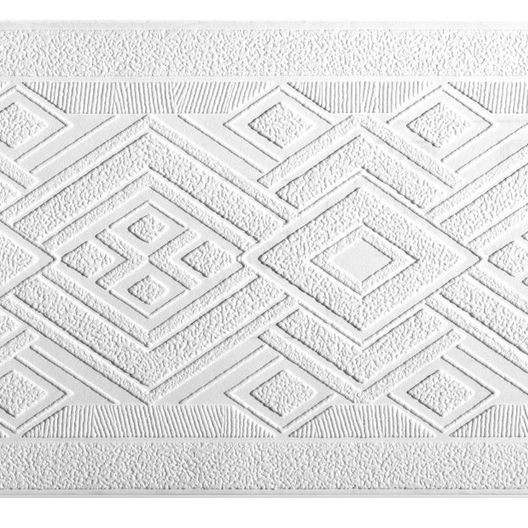 Бордюр виниловый на флизелиновой основе под покраску Marburg Patent Decor 1852 