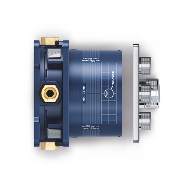 Внешняя часть термостата Grohe Grohtherm SmartControl 29126000 для Rapido SmartBo