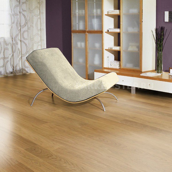 Паркетная доска Baum Comfort Plus Дуб Селект Браш однополосная брашированная лак