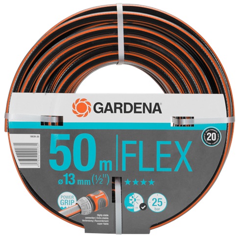 Шланг поливочный Gardena Flex 13 мм 1/2 дюйма 50 м 18039-20.000.00