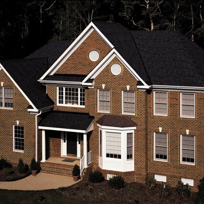 Черепица гибкая CertainTeed Landmark Moire Black