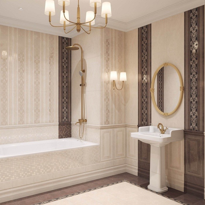 Плитка керамическая Kerama Marazzi 11128R Версаль обрезная бежевая 600х300 мм