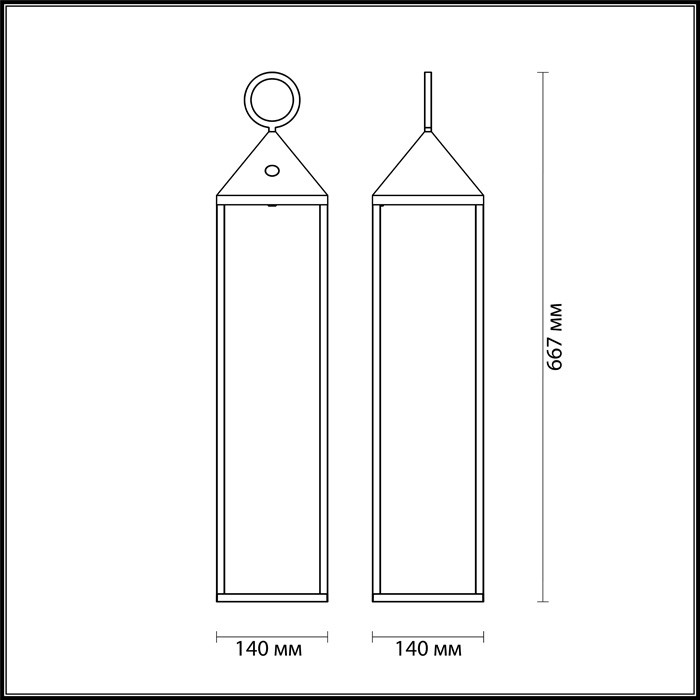 Светильник уличный переносной Odeon Light York 4607/2TL белый IP54 2W