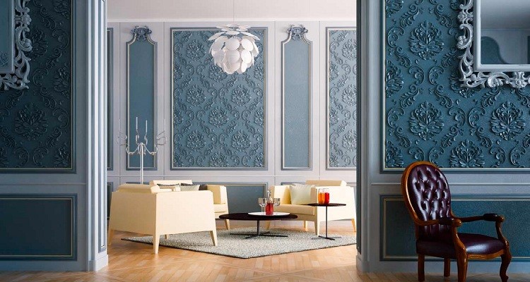Дизайнерская 3D панель из гипса Artpole Valencia 600х600 мм