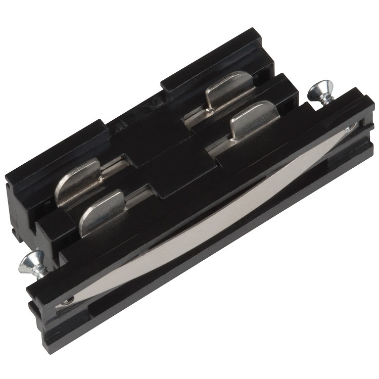 Соединитель для трехфазных шинопроводов прямой Uniel UBX-A11 Black 1 Polybag внутренний черный