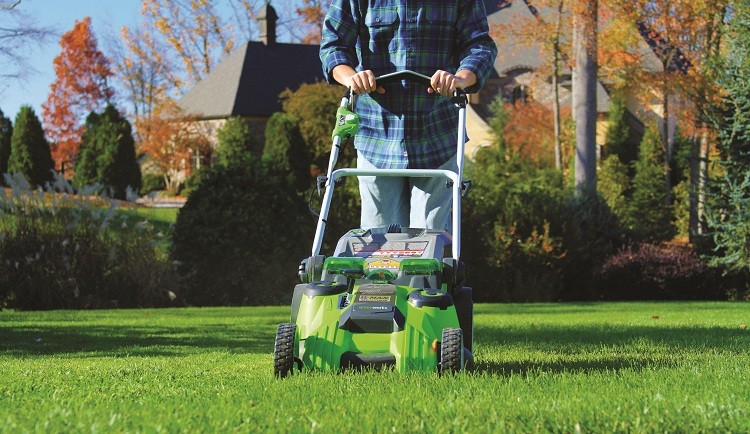 Газонокосилка аккумуляторная Greenworks G40LM49DBK4 TwinForce