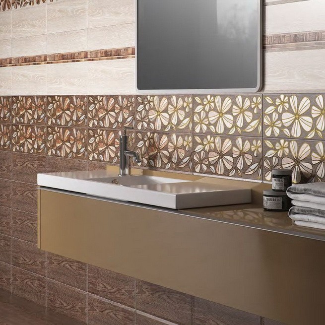 Плитка керамическая Уралкерамика TWU06MRB404 Merbau 400х150 мм