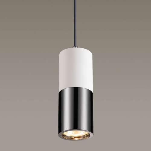 Светильник подвесной Odeon Light Duetta 3834/1 белый с черным GU10 50W 220V