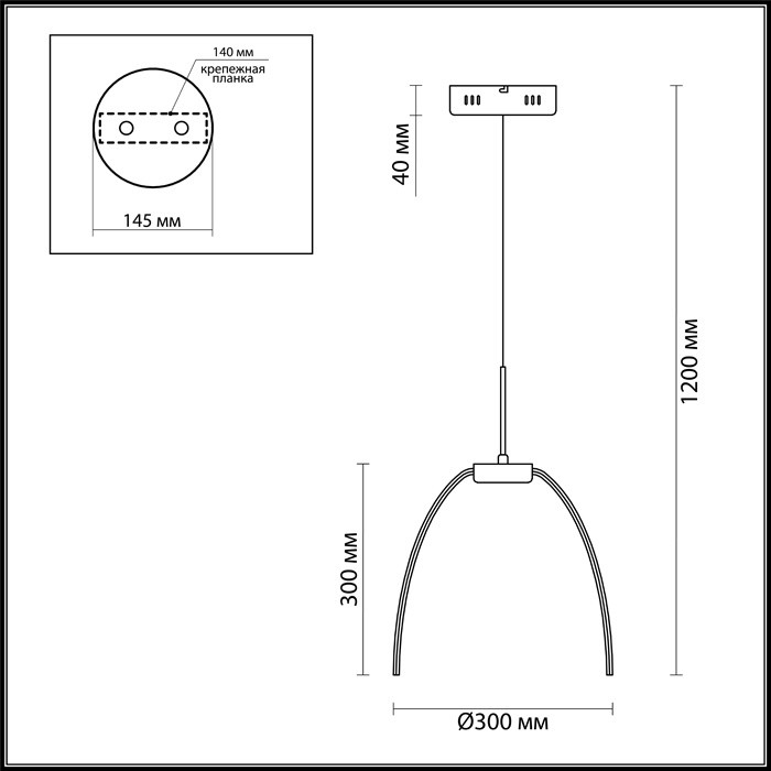 Люстра подвесная Odeon Light Calvada 4102/72CL хром 72W