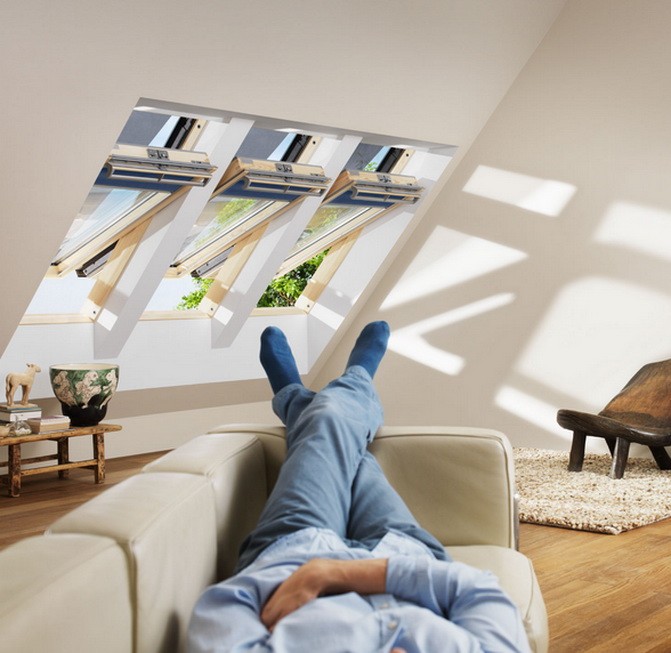 Окно мансардное Velux Premium GGL 3070 (MK08) 780x1400 мм ручка сверху