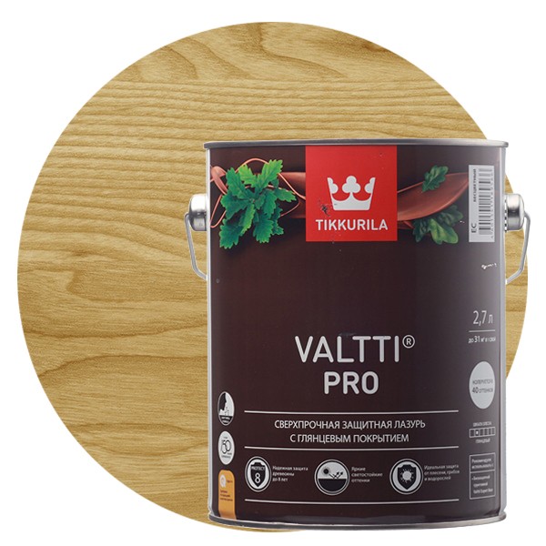 Антисептик Tikkurila Valtti Pro орегон 2,7 л