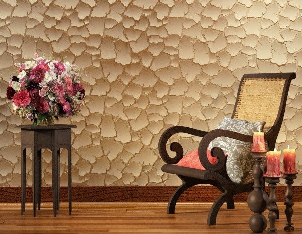 Дизайнерская 3D панель из гипса Artpole Sahara 600х600 мм